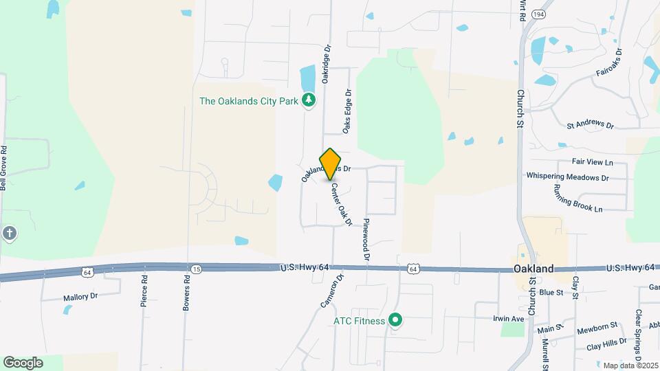 40 Center Oak Dr Map and Location Details