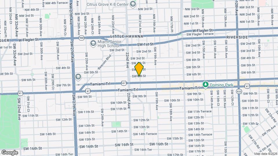 2100 SW 6th St Map and Location Details