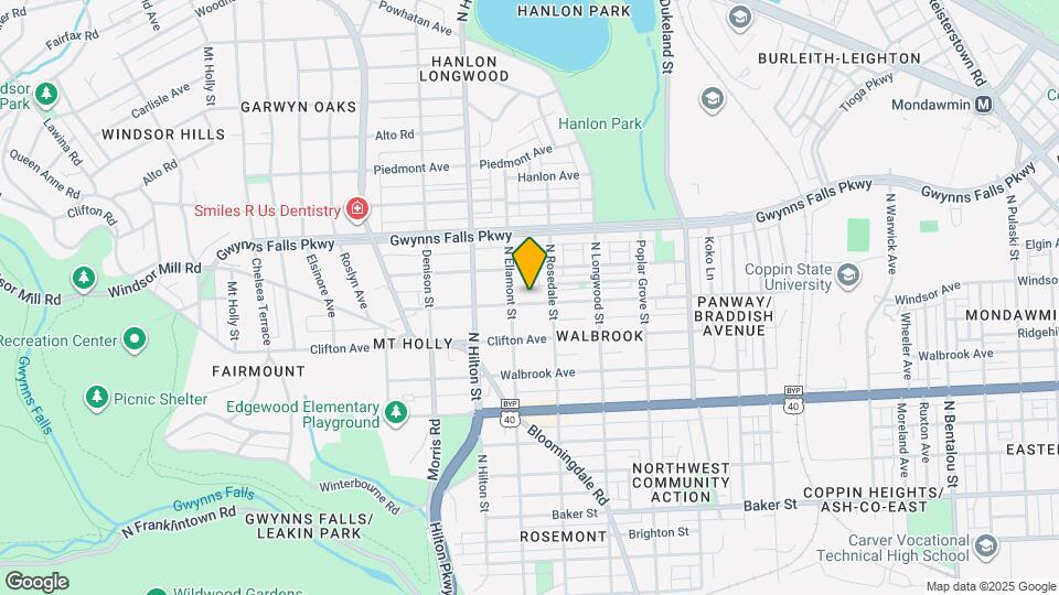 3120 Windsor Ave Map and Location Details