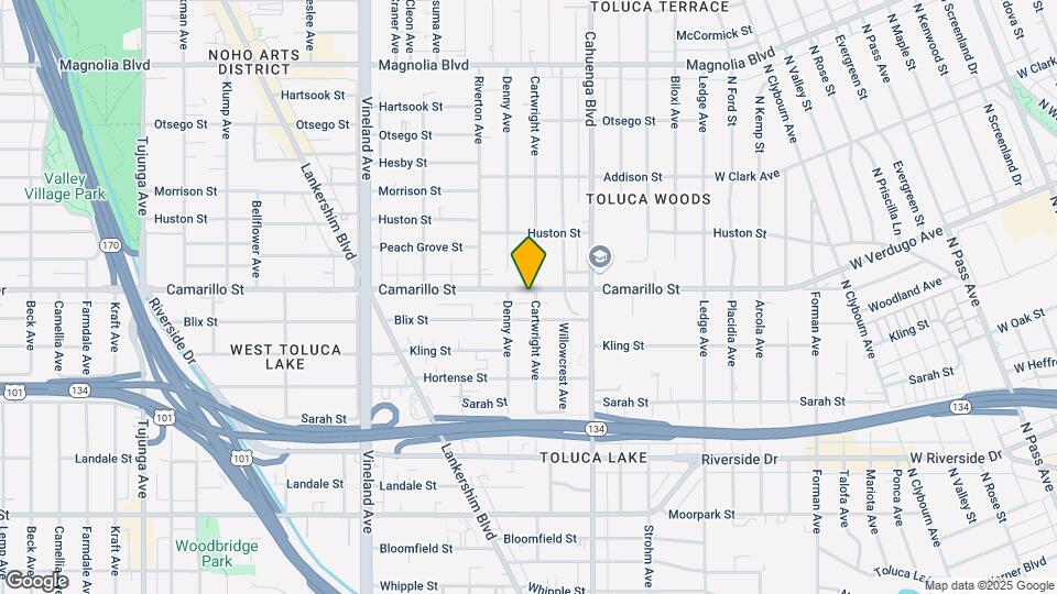 10706 Camarillo St Mapa y Detalles de la Ubicación