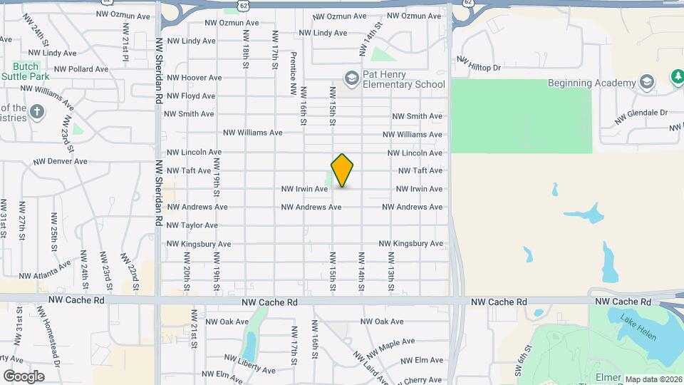 1414 NW Irwin Ave Map and Location Details