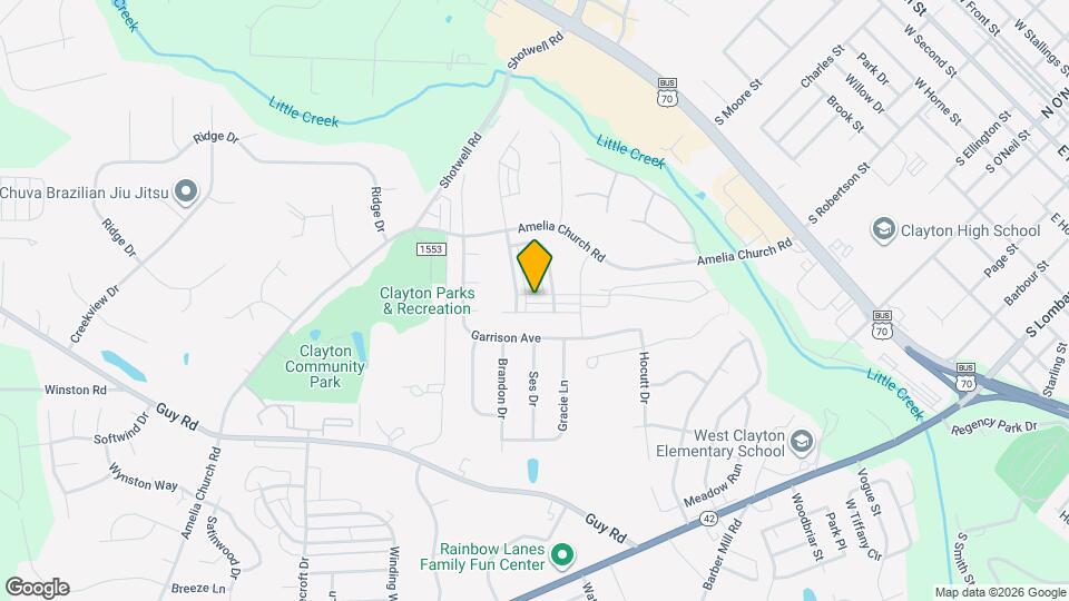 101 Scuppernong Way Mapa y Detalles de la Ubicación