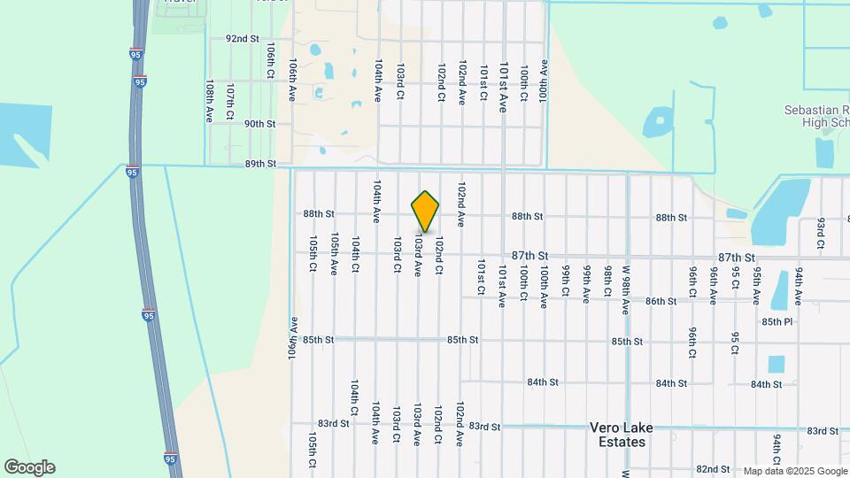 8736 103rd Ave Map and Location Details