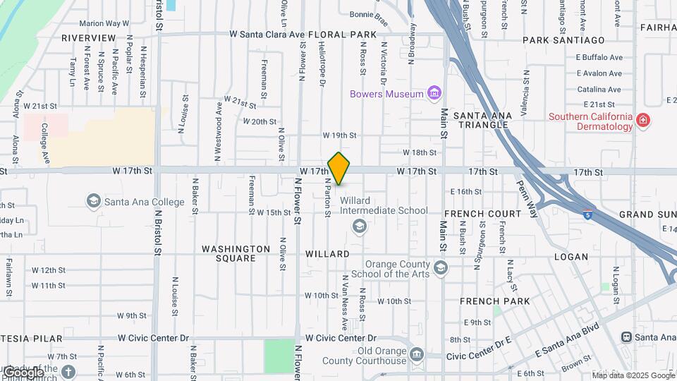 1530 N Van Ness Ave Map and Location Details