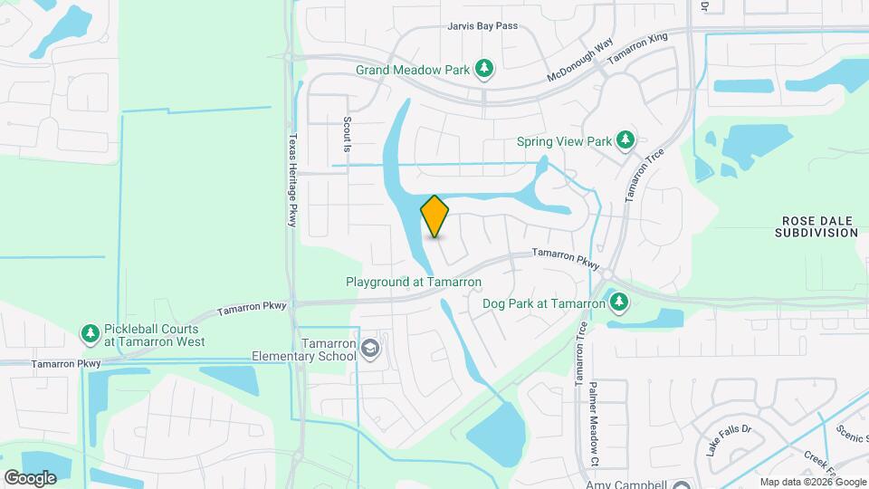 3522 Gore Creek Dr Map and Location Details