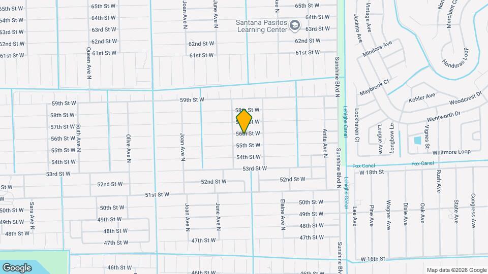 2713 56th St W Map and Location Details