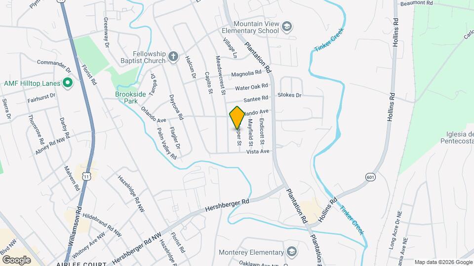 5340 Cooper St Map and Location Details