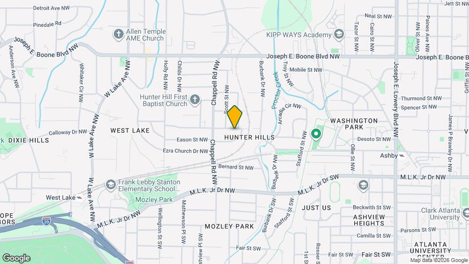 1332 Akridge St NW Map and Location Details