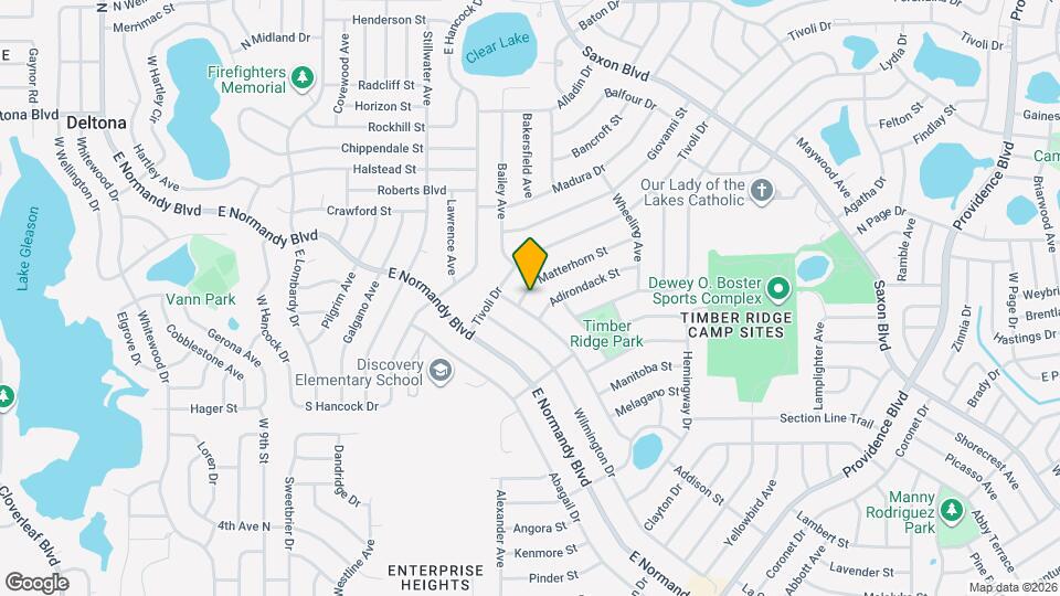 1007 Matterhorn St Map and Location Details