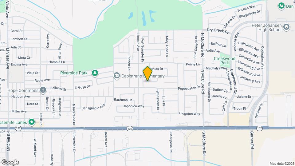 3016 Snowberry Ln Mapa y Detalles de la Ubicación