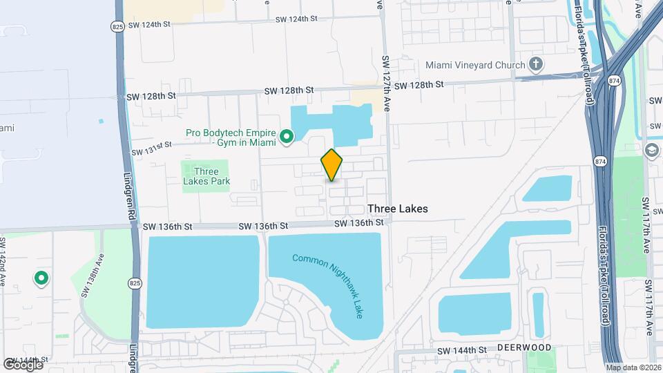 12885 SW 134th St Map and Location Details