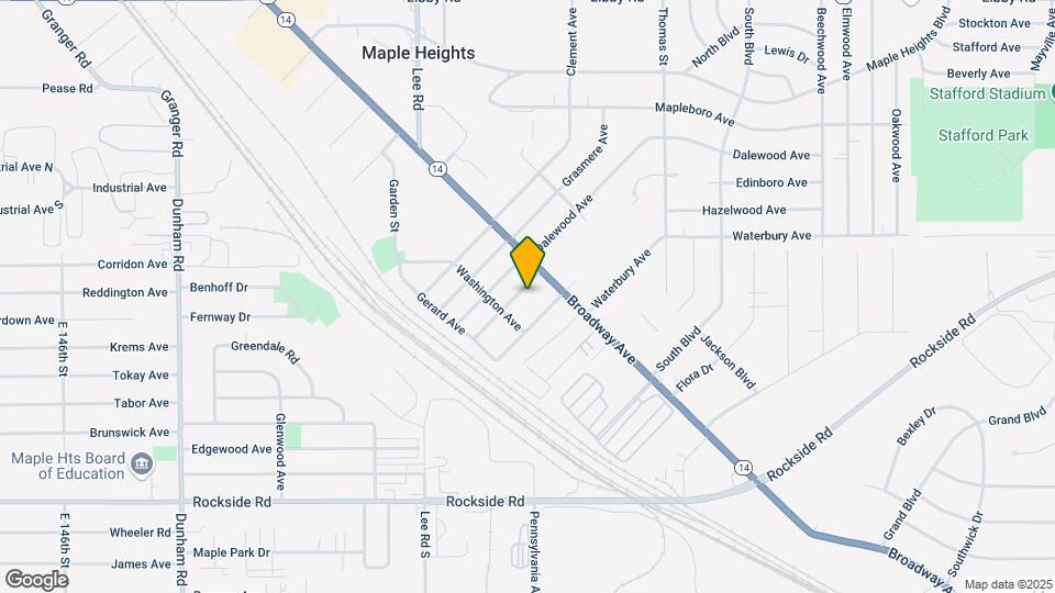 5657 Harrison Ave Map and Location Details