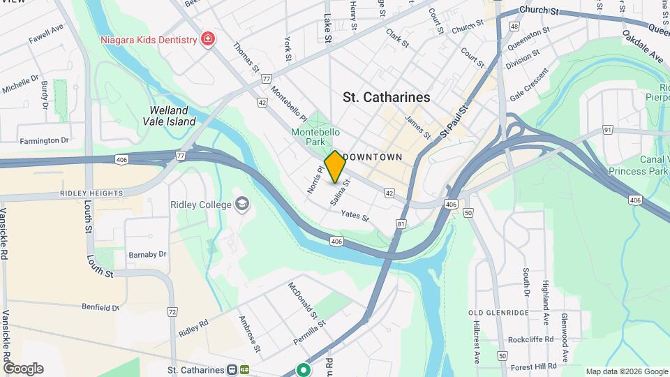 25 Cherry St Map and Location Details