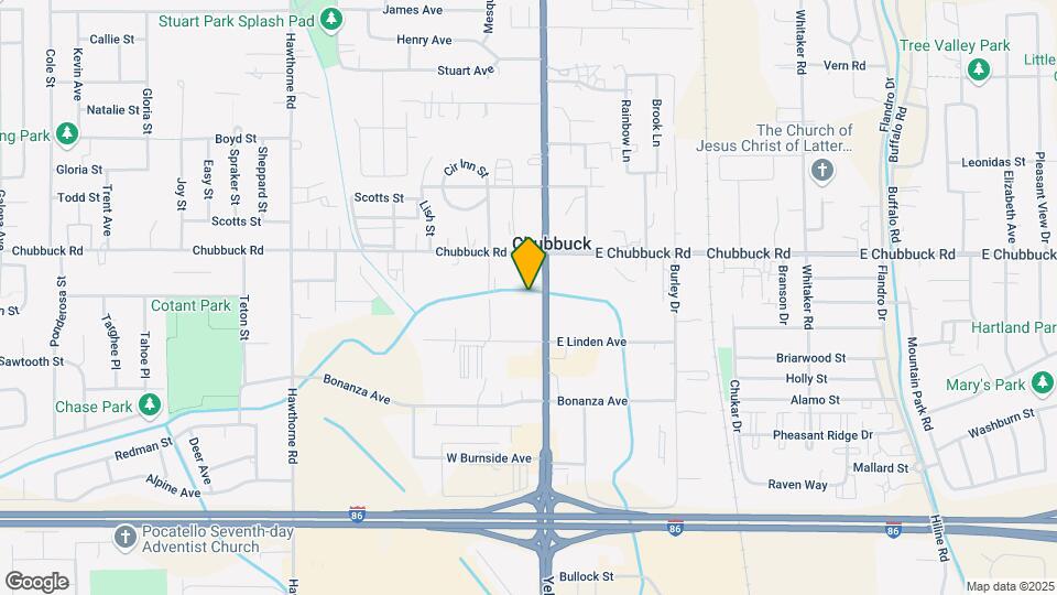 4719 Yellowstone Ave Map and Location Details