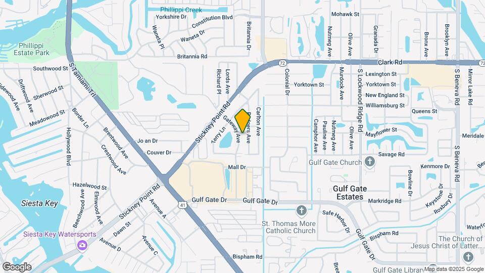 6327 Gateway Ave Map and Location Details