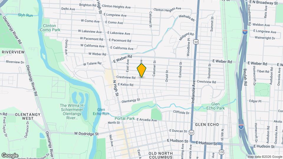137 Crestview Rd Map and Location Details