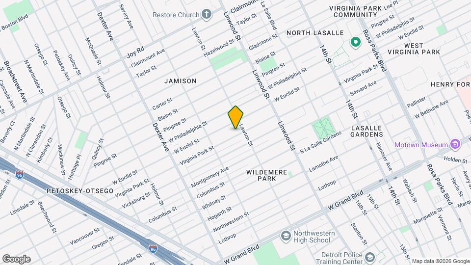 2934 Virginia Park St Mapa y Detalles de la Ubicación