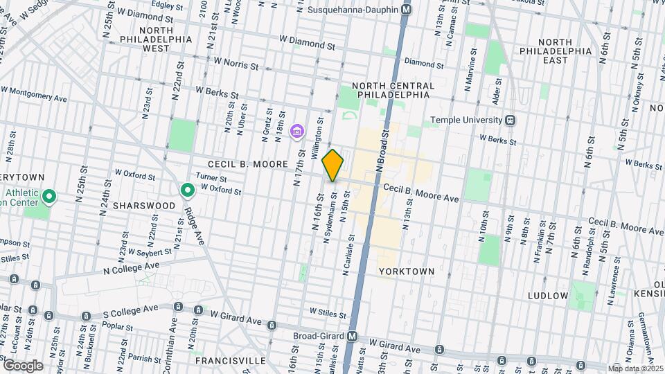 1634 N Sydenham St, Unit 1 Map and Location Details
