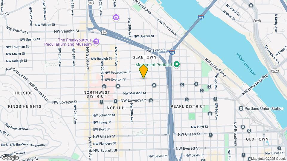 1906 NW Overton St Map and Location Details