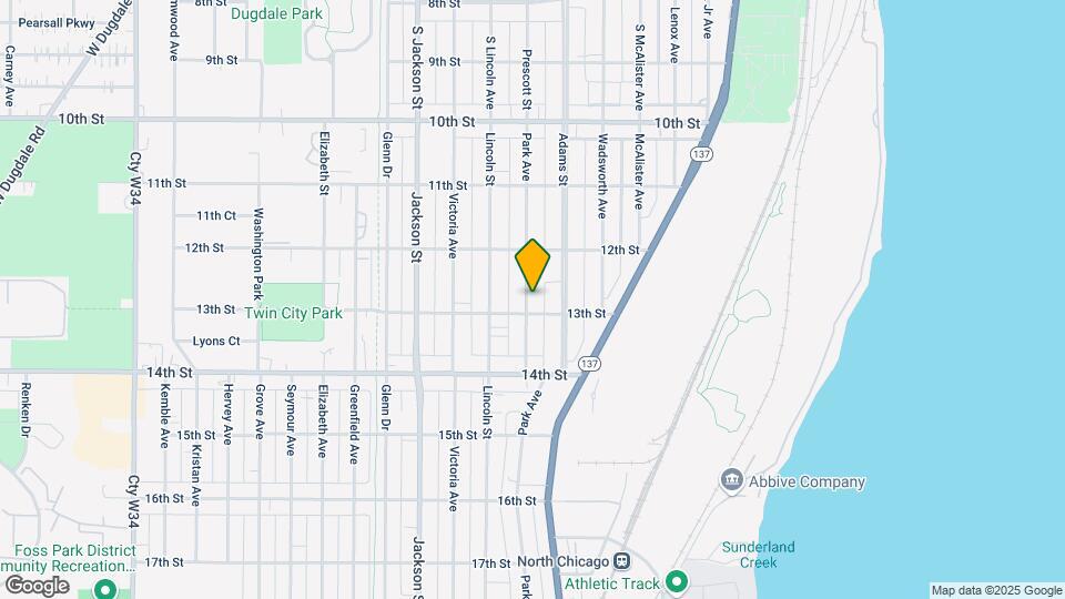 1231 Park Ave-Unit -1 Map and Location Details
