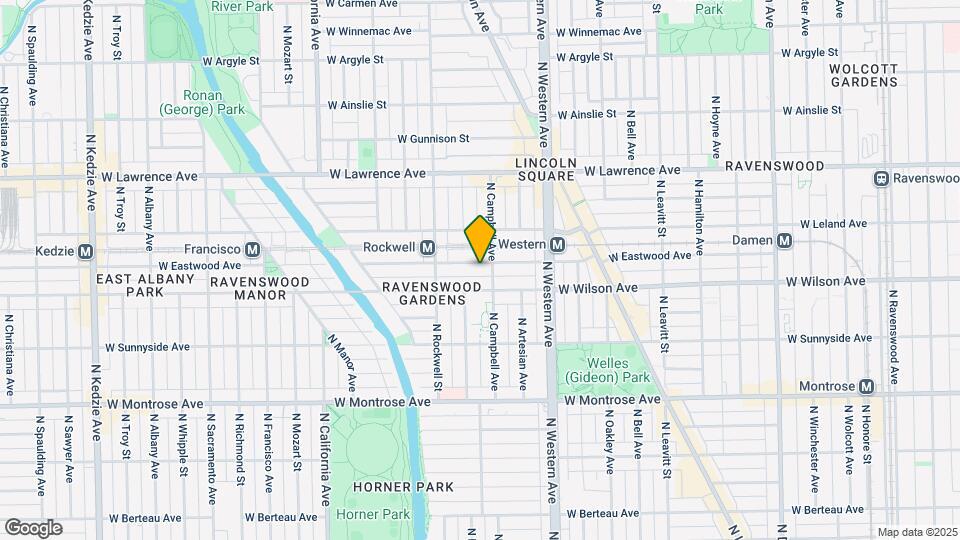 2511 W Eastwood Ave Map and Location Details