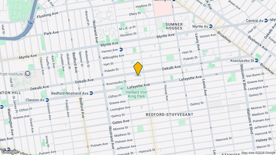 211 Kosciuszko St Map and Location Details