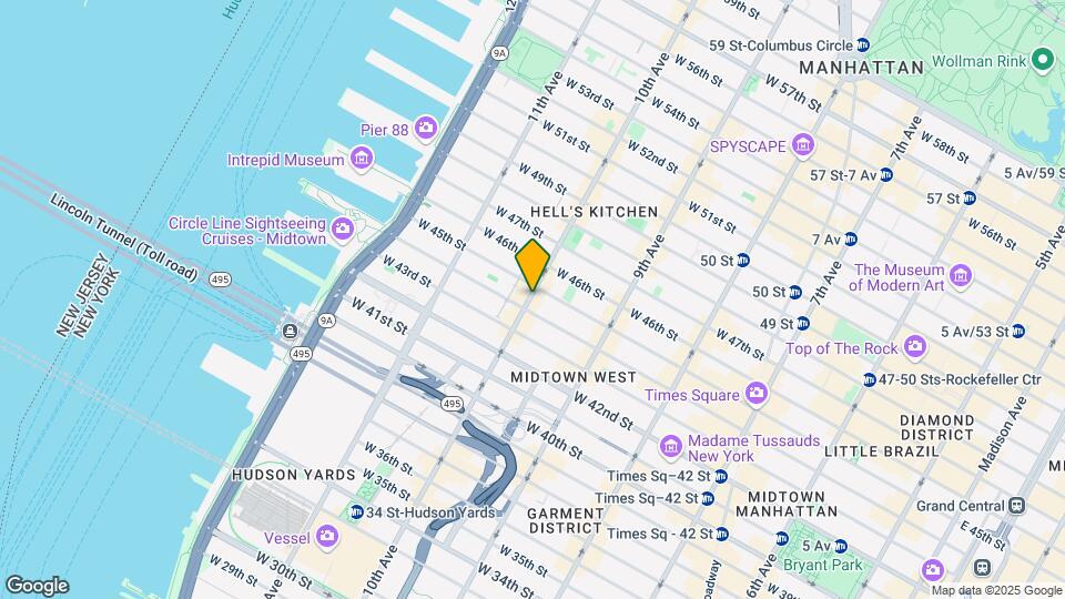 626 10th Ave Mapa y Detalles de la Ubicación