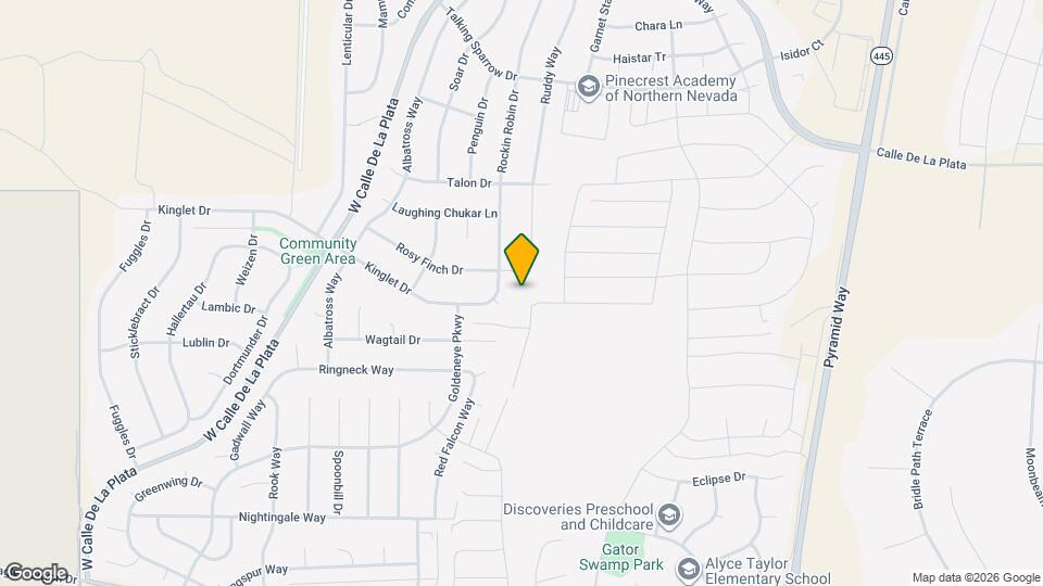 1123 Iron King Dr Map and Location Details