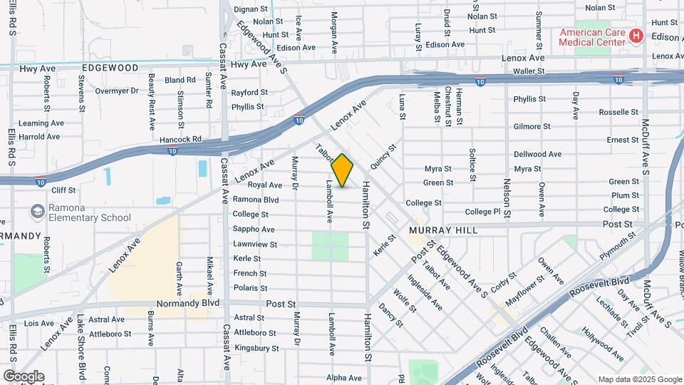 4544 Royal Ave Map and Location Details