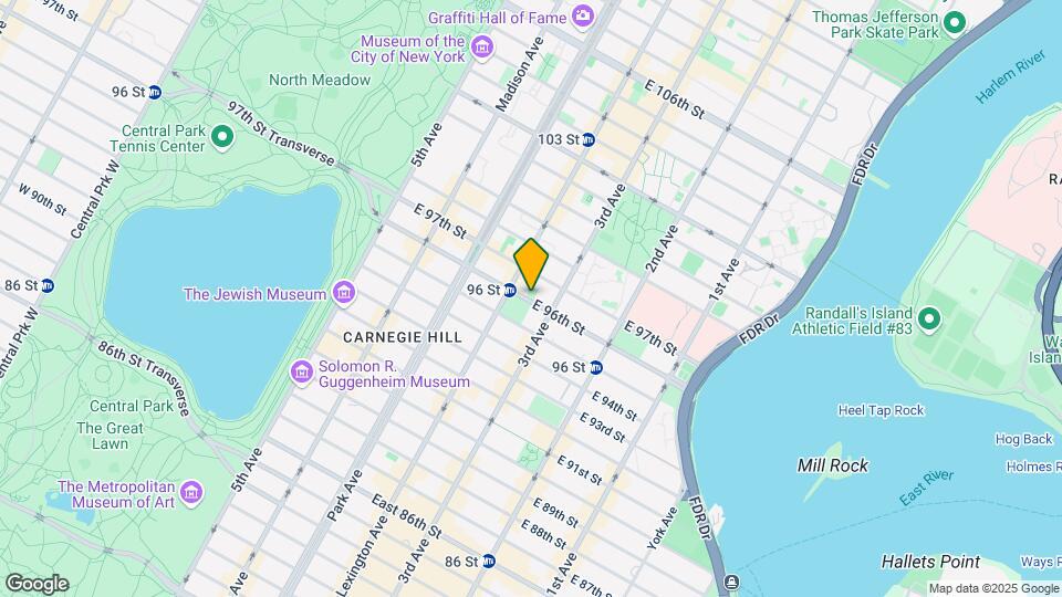 175 E 96th St Map and Location Details