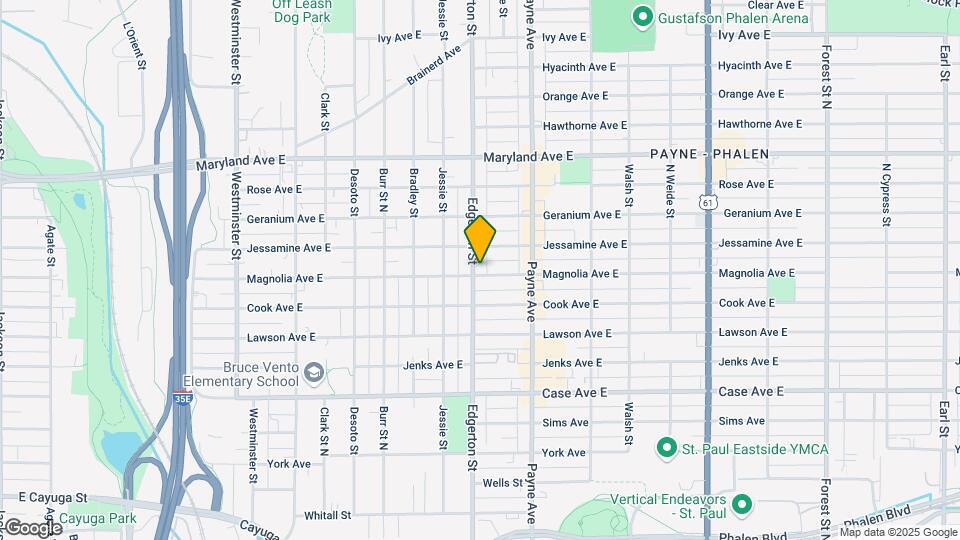 1084 Edgerton St Map and Location Details