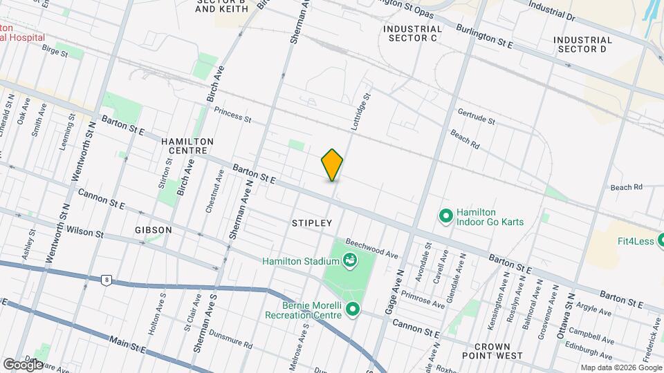 189 Lottridge St Map and Location Details