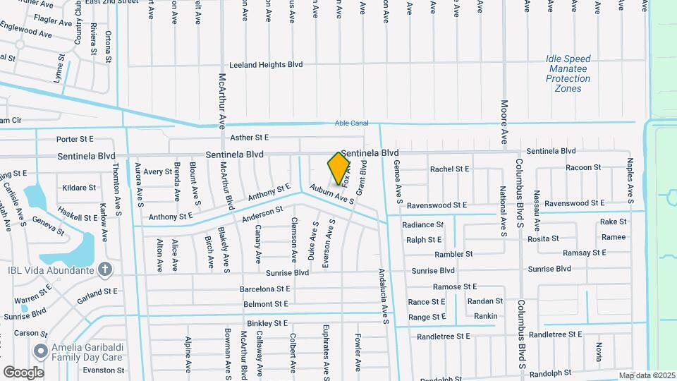 134 Fox Ave Map and Location Details