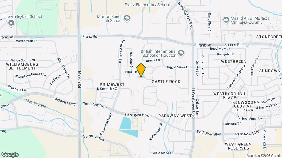 21010 Castle Gardens Ct Map and Location Details