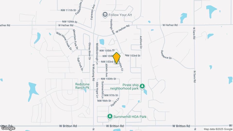 11217 NW 102nd St Map and Location Details