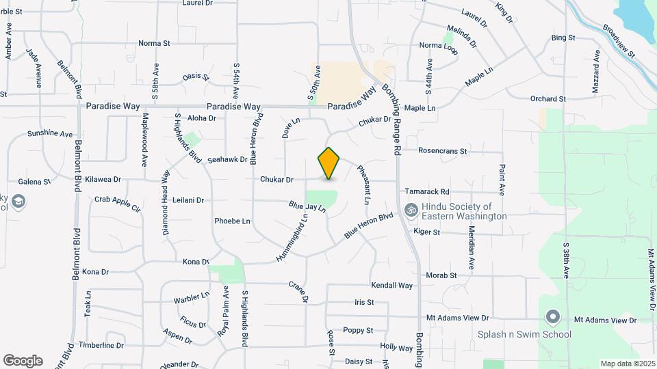 4973 Chukar Dr Map and Location Details