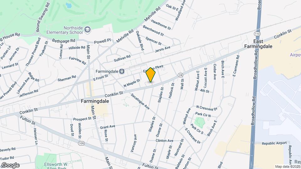 Fairfield Manor At Farmingdale Village Map and Location Details