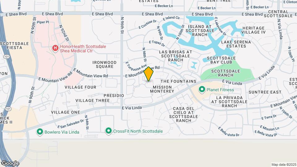 9711-9711 E Mountain View Rd Mapa y Detalles de la Ubicación