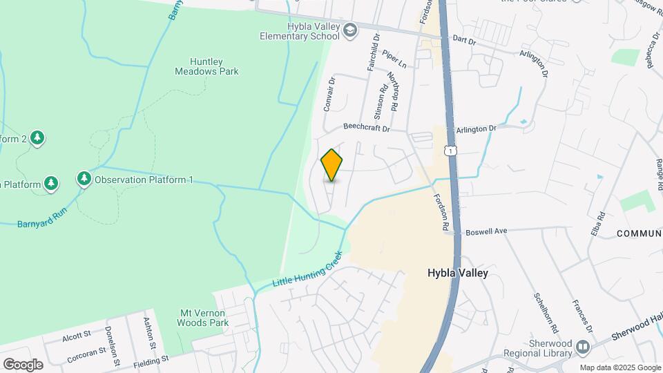 3401 Blue Mallard Landing Map and Location Details