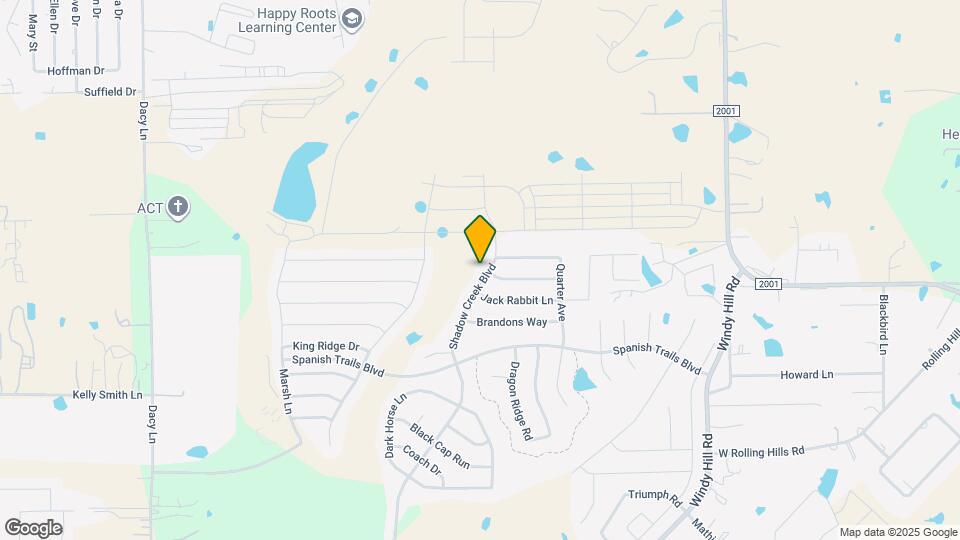 1189 Shadow Creek Blvd Map and Location Details