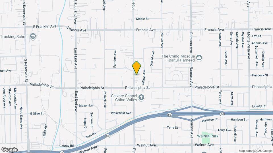 12025 Pipeline Ave Map and Location Details
