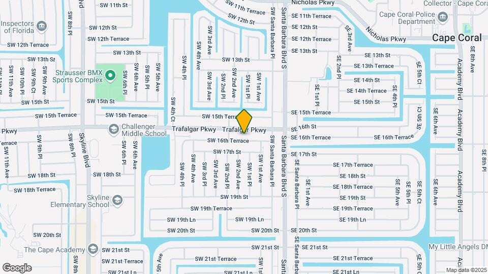 125 SW 16th Terrace Map and Location Details