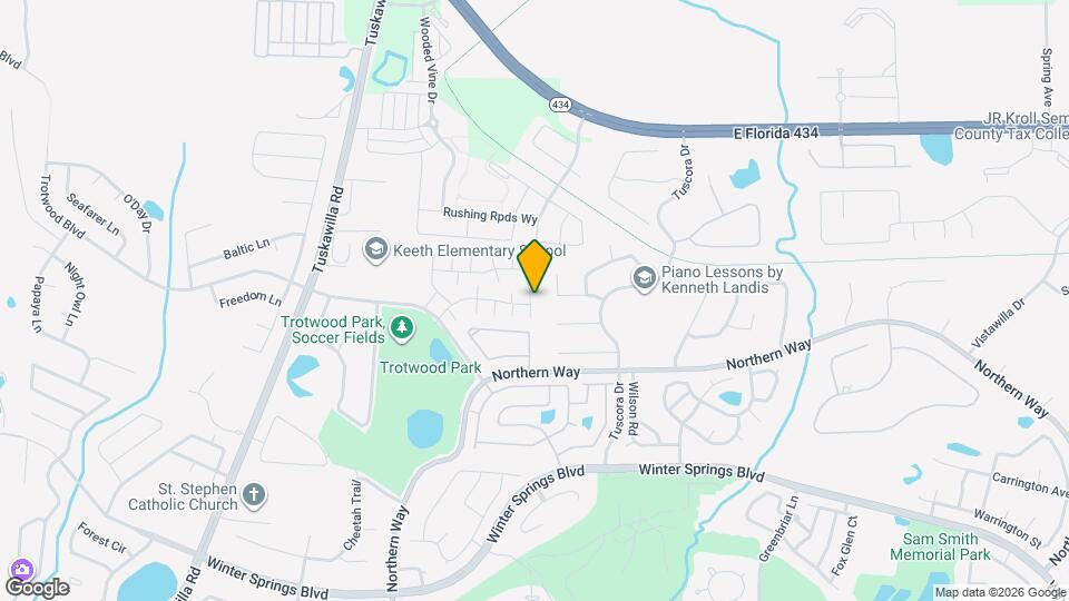 1355 Casa Park Cir Map and Location Details