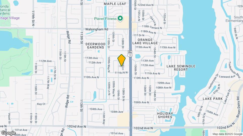 11152 108th Ln Map and Location Details