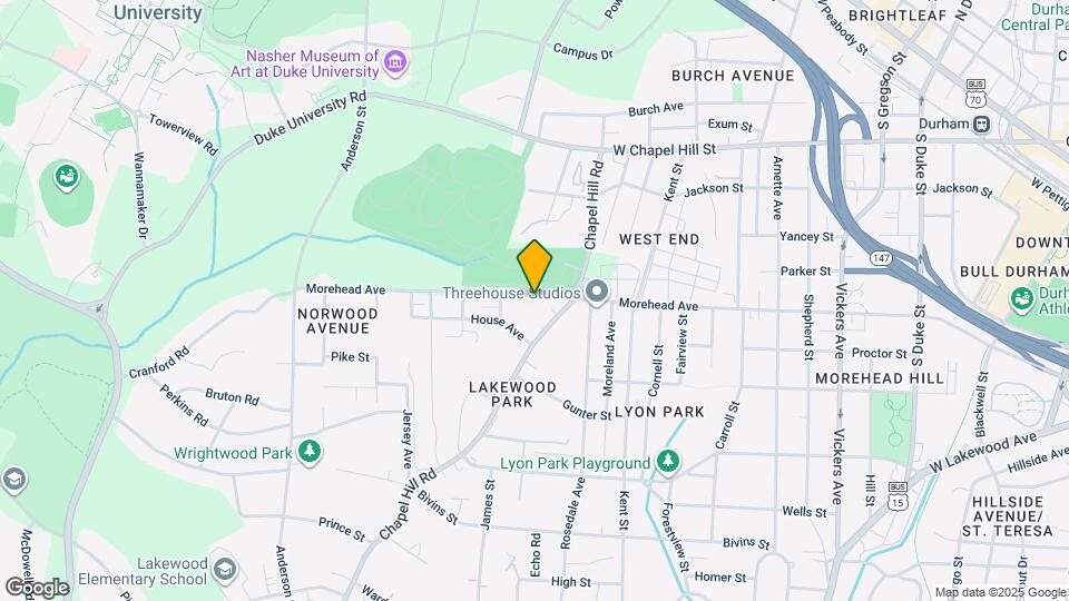 1729 Morehead Ave Map and Location Details