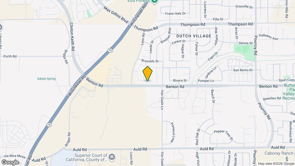 31119 Calle Cercal Map and Location Details