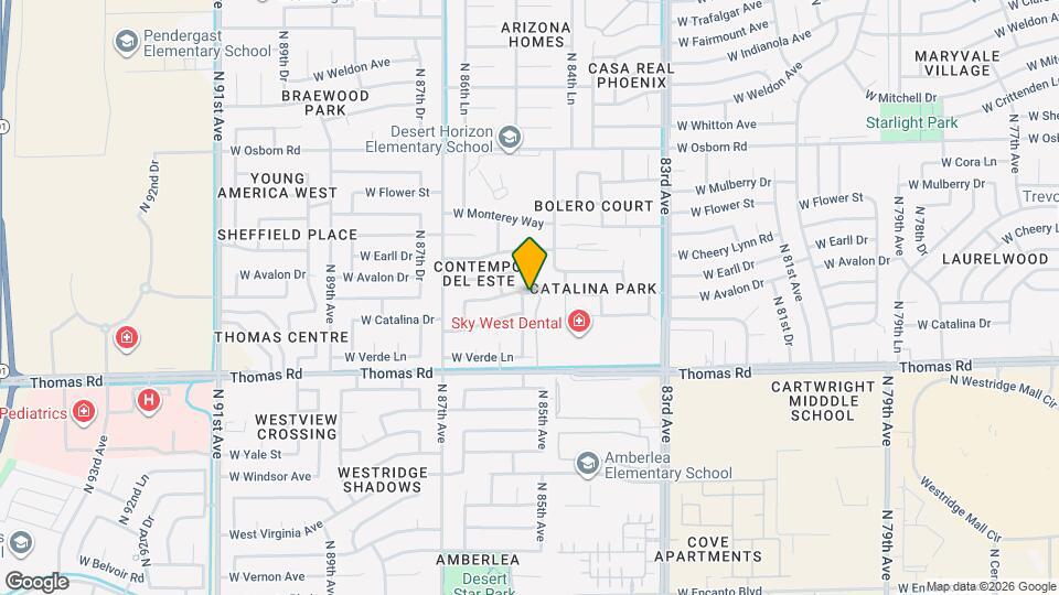 3017 N 86th Ave Mapa y Detalles de la Ubicación