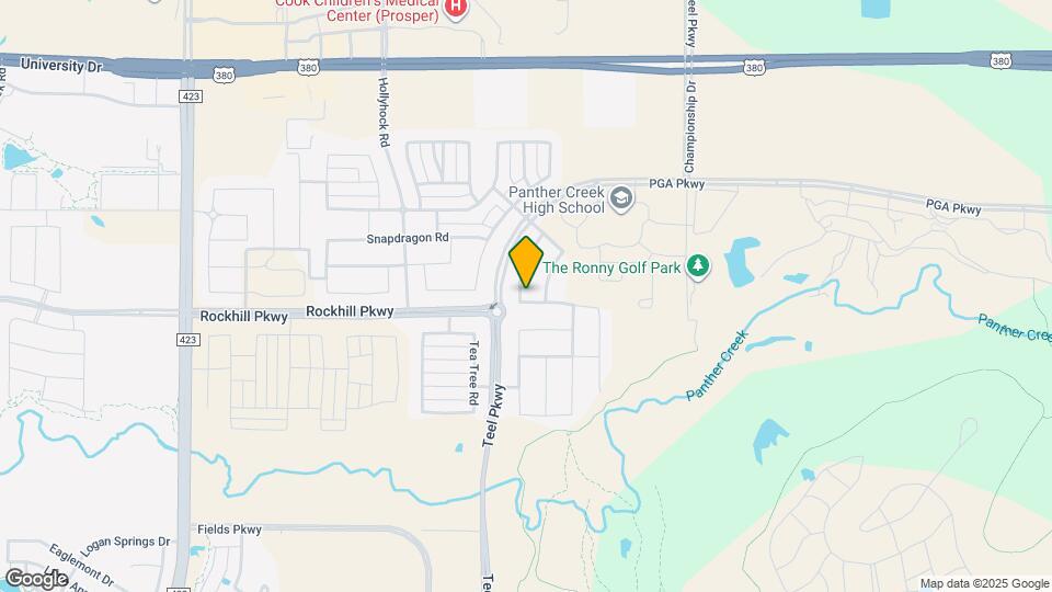 2409 Maidenhair Rd Map and Location Details