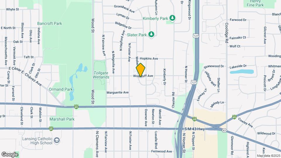 1132 Weber Dr Map and Location Details