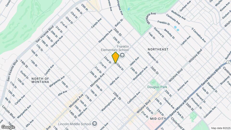 2220-2232 Montana Ave Mapa y Detalles de la Ubicación